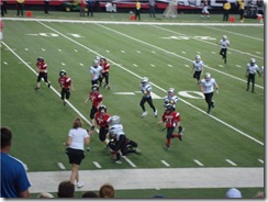 Micah breaks away.