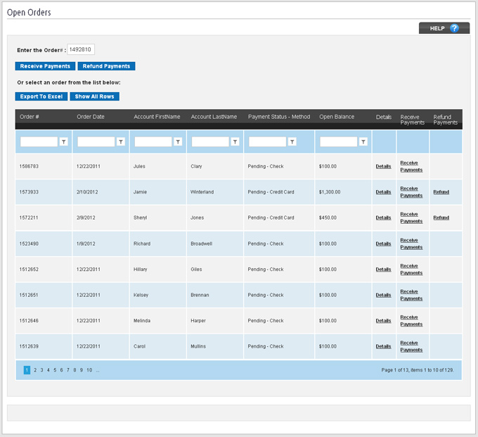 Accounts Receivable Management