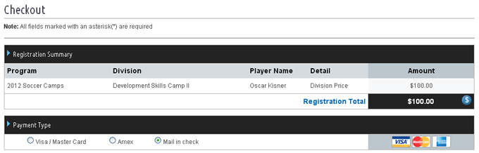 Pay by check