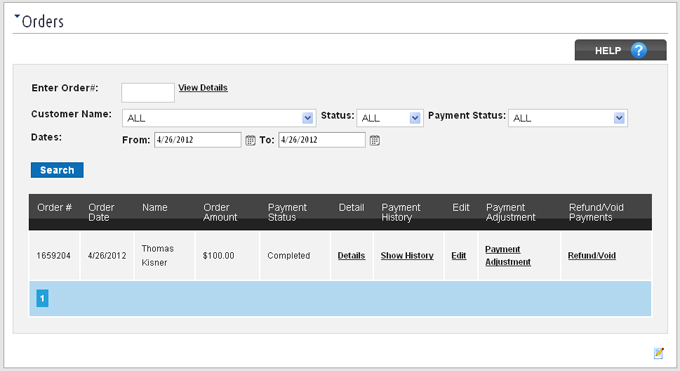 Void Transactions