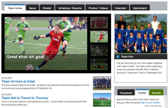 Team Page