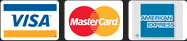 Visa, Mastercard and American Express