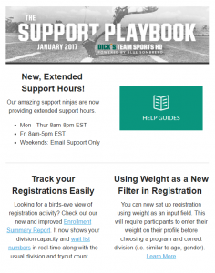 Support Playbook in Action